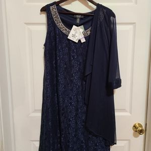 2 piece cocktail dress